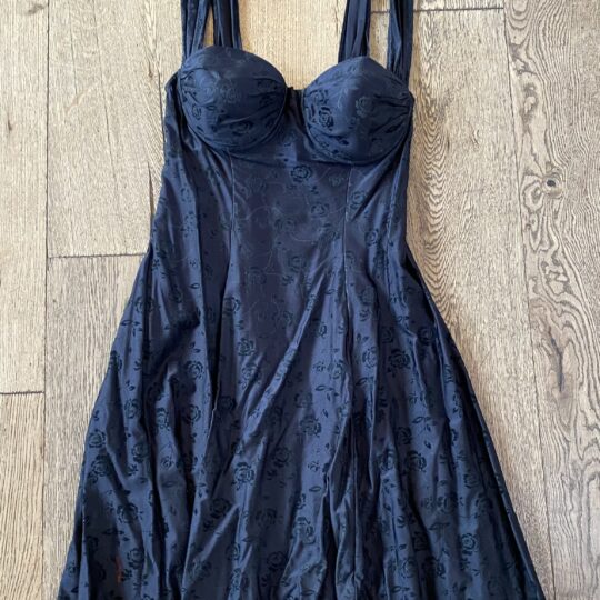 Mini Kleid im Vintage-Stil